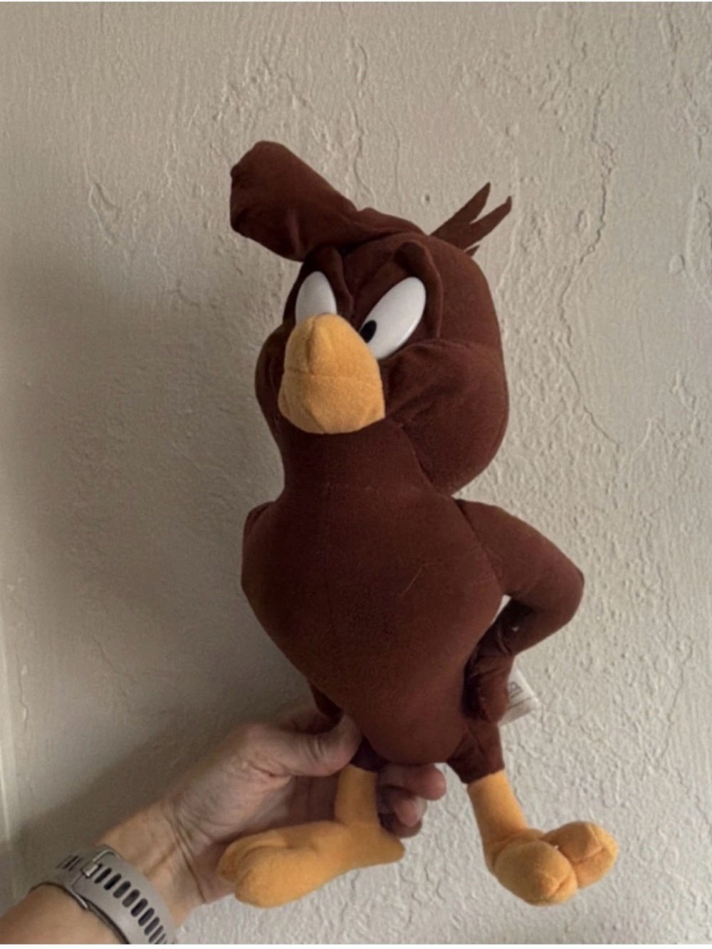 2005 Nanco Henery Hawk Plush 10” Looney Tunes Chickenhawk WB Foghorn Leghor